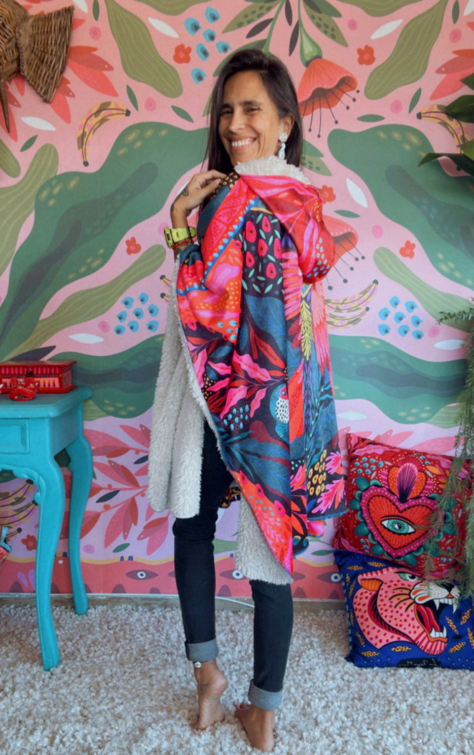Poncho Sherpa Papagayo