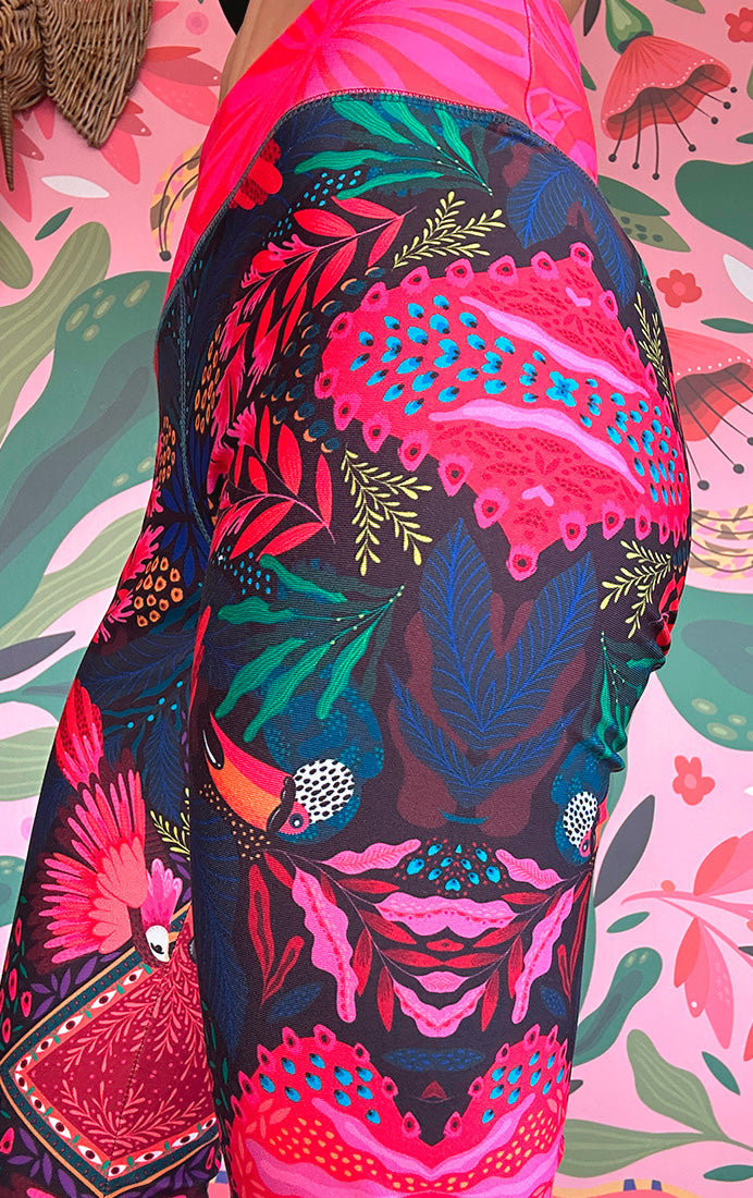 Calzas Ilustradas Estampado Pequeño