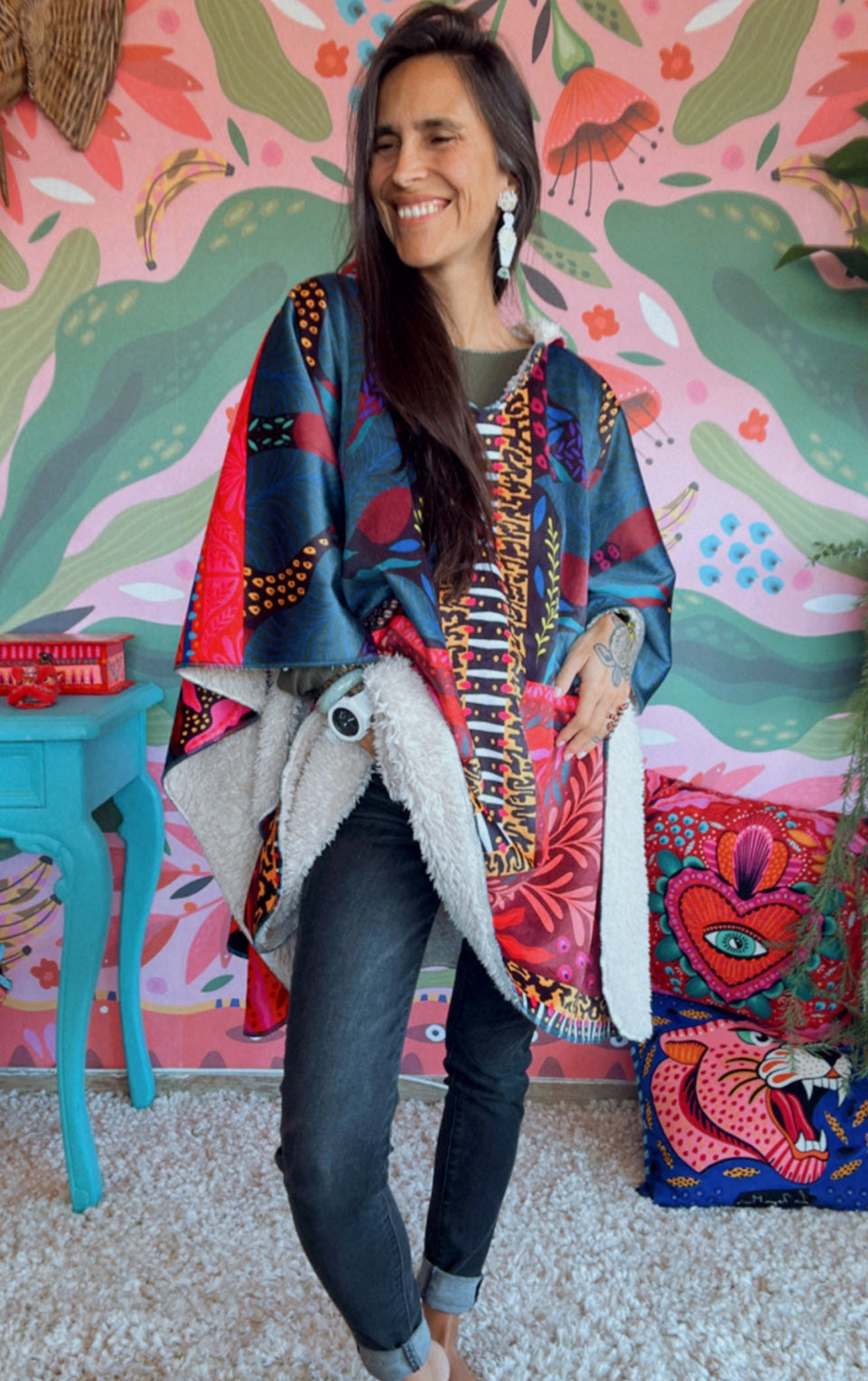 Poncho Sherpa Papagayo
