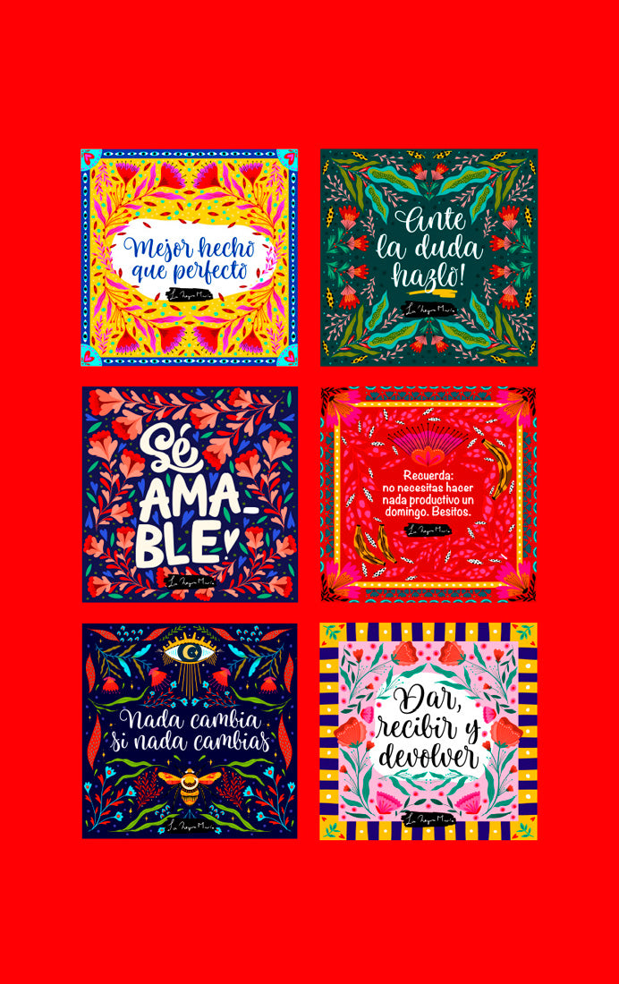 Cajita de poder roja