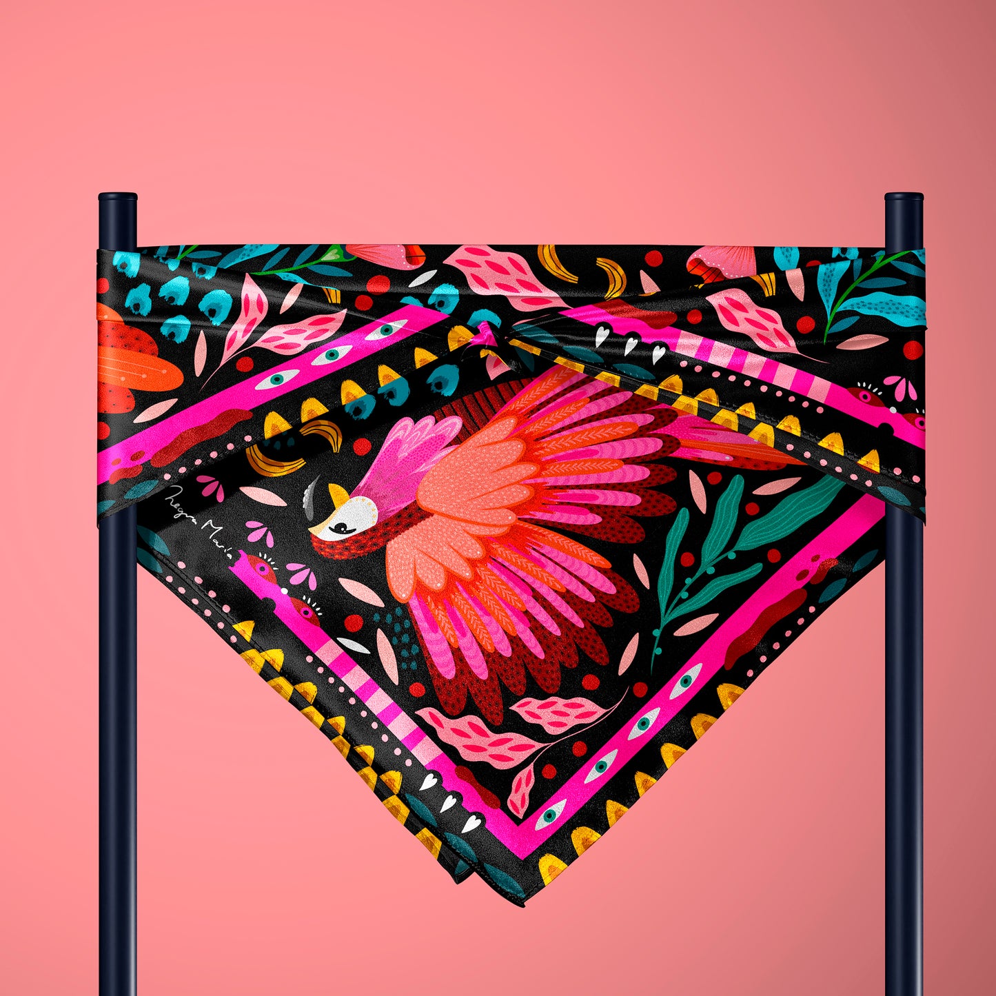 Pañuelo Papagayo Negro