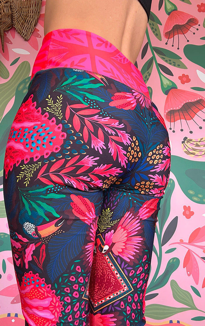 Calzas Ilustradas Estampado Pequeño