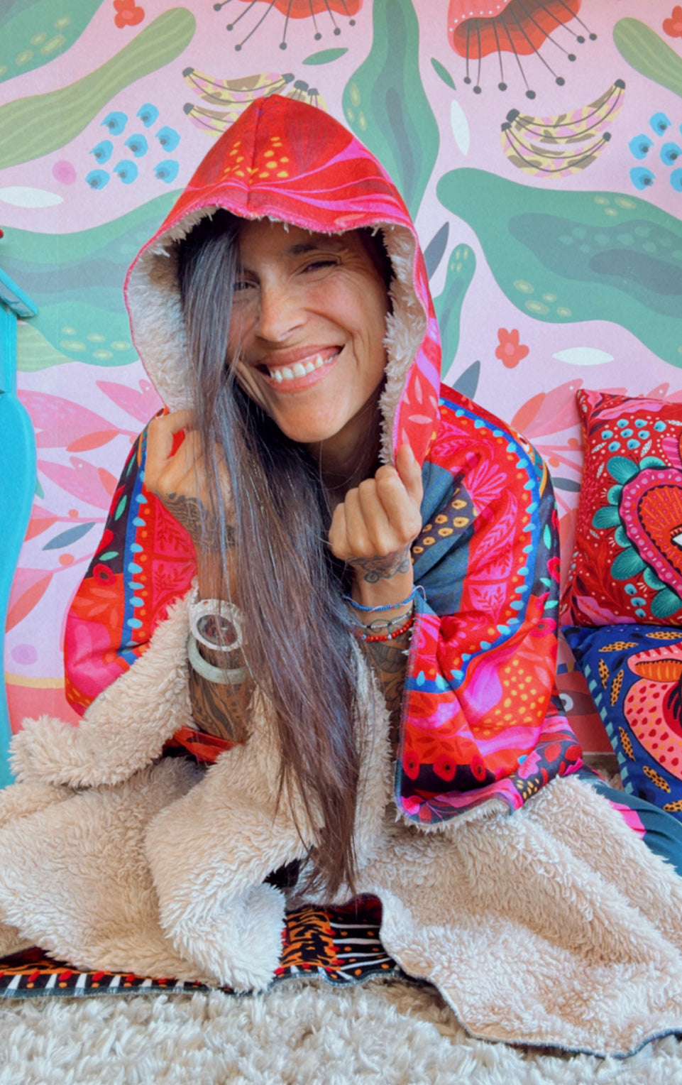 Poncho Sherpa Papagayo