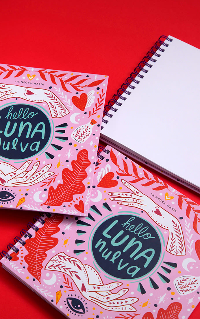 Croquera Luna Nueva
