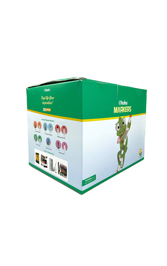 Set 120 Marcadores al Alcohol Doble Punta
