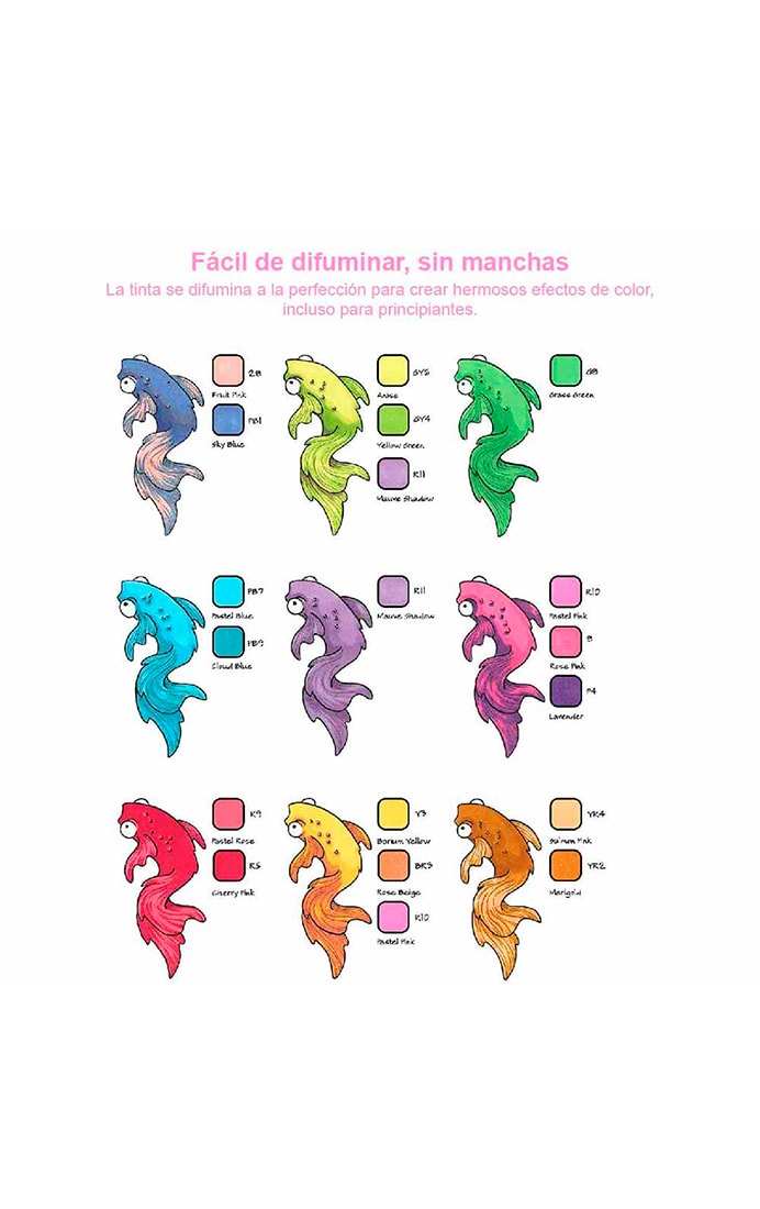 Set 48 Marcadores al Alcohol Doble Punta