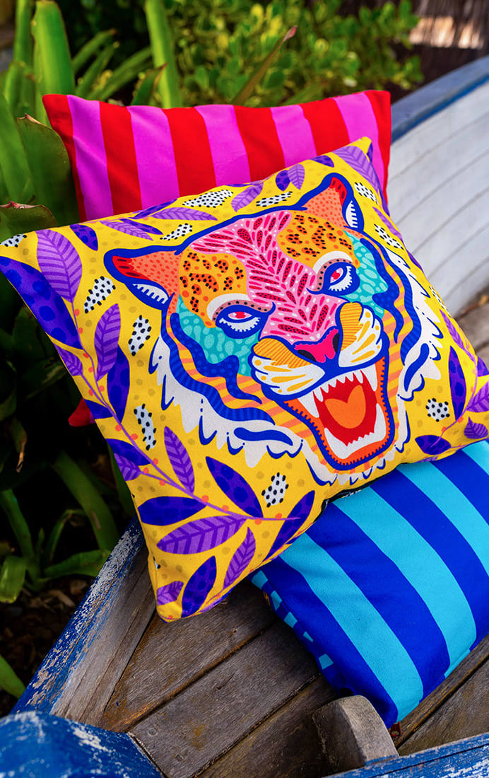 Funda Cojín Tigre