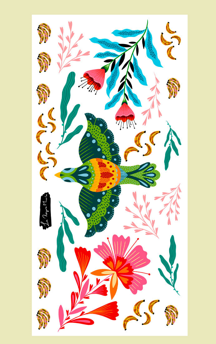 Sticker Pajarito