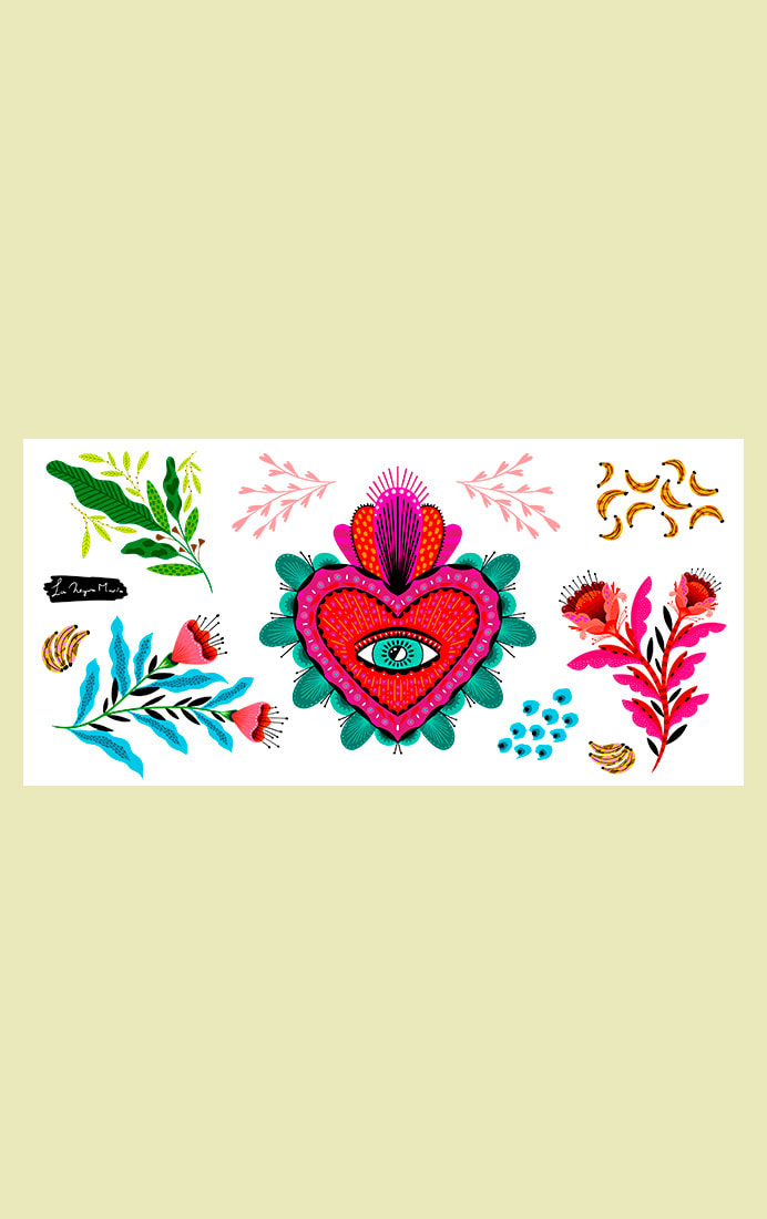 Sticker Corazón Grande