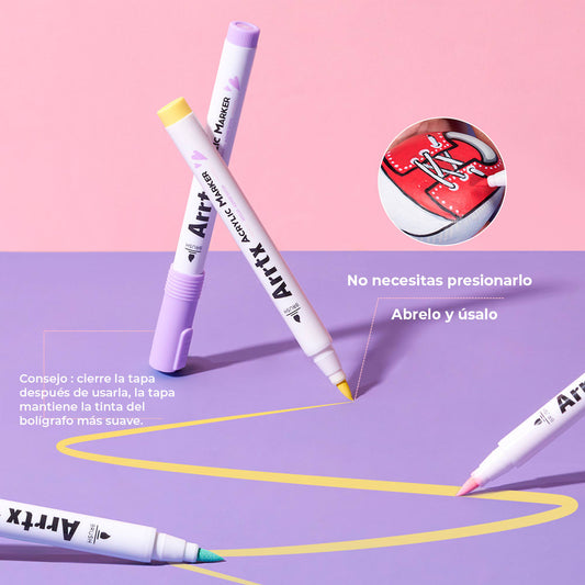 Caja 60 Lápices Acrílicos