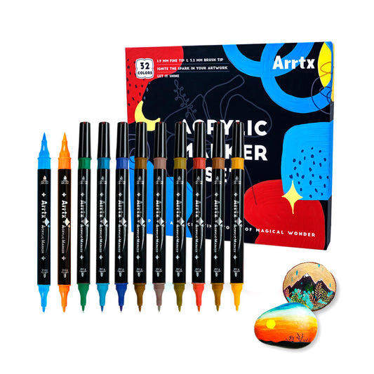 Caja 32 Lápices Acrílicos