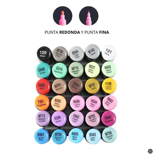 Estuche 30 Lápices Acrílicos