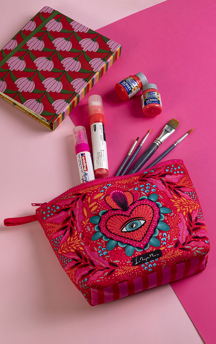 Estuche Lápices Corazón
