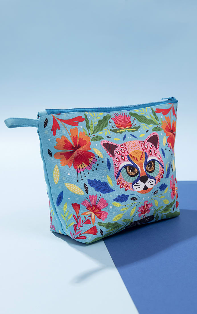 Estuche Lápices Gato Rosa