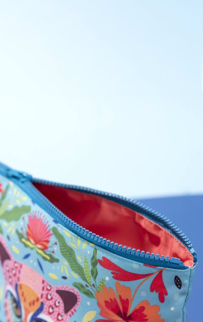 Estuche Lápices Gato Rosa