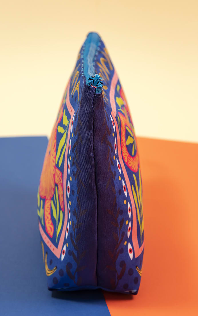 Estuche Lápices Tigre Azul