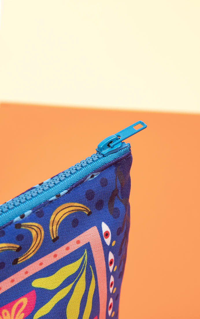 Estuche Lápices Tigre Azul