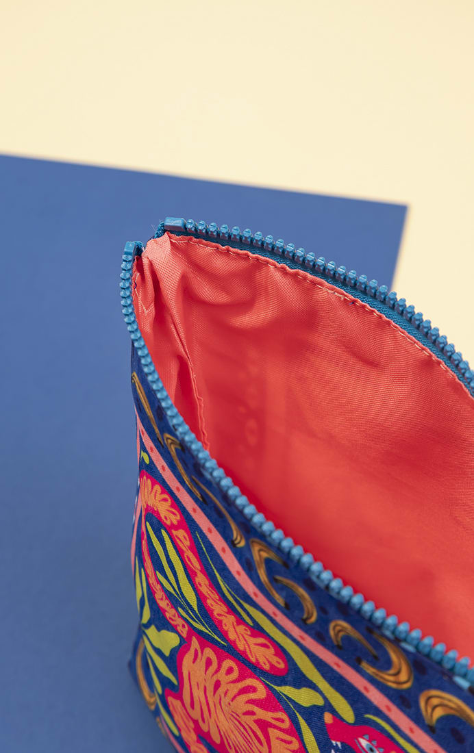 Estuche Lápices Tigre Azul
