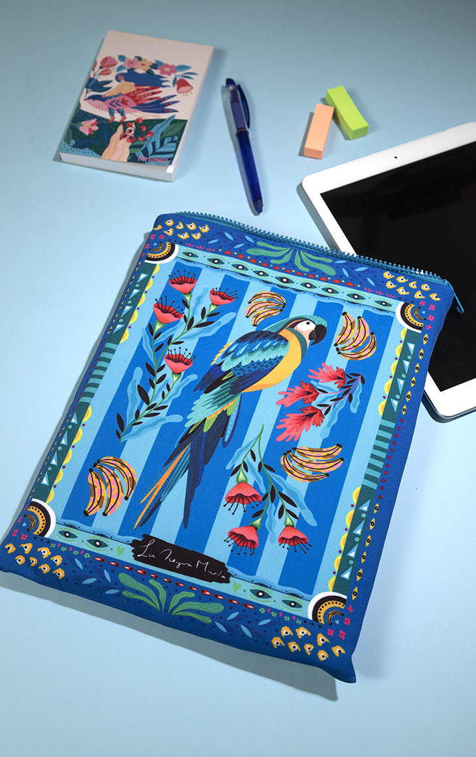 Funda iPad Papagayo