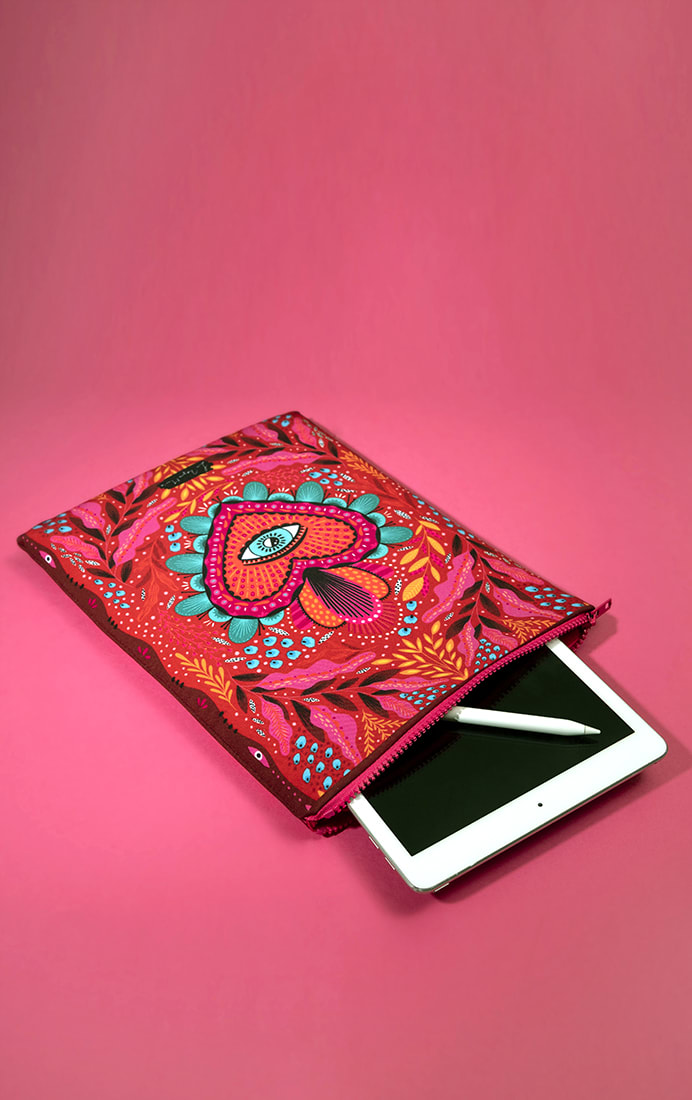 Funda iPad Corazón