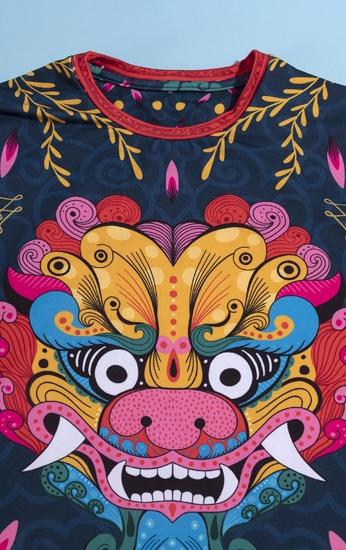 Adorable Polerón León Fu