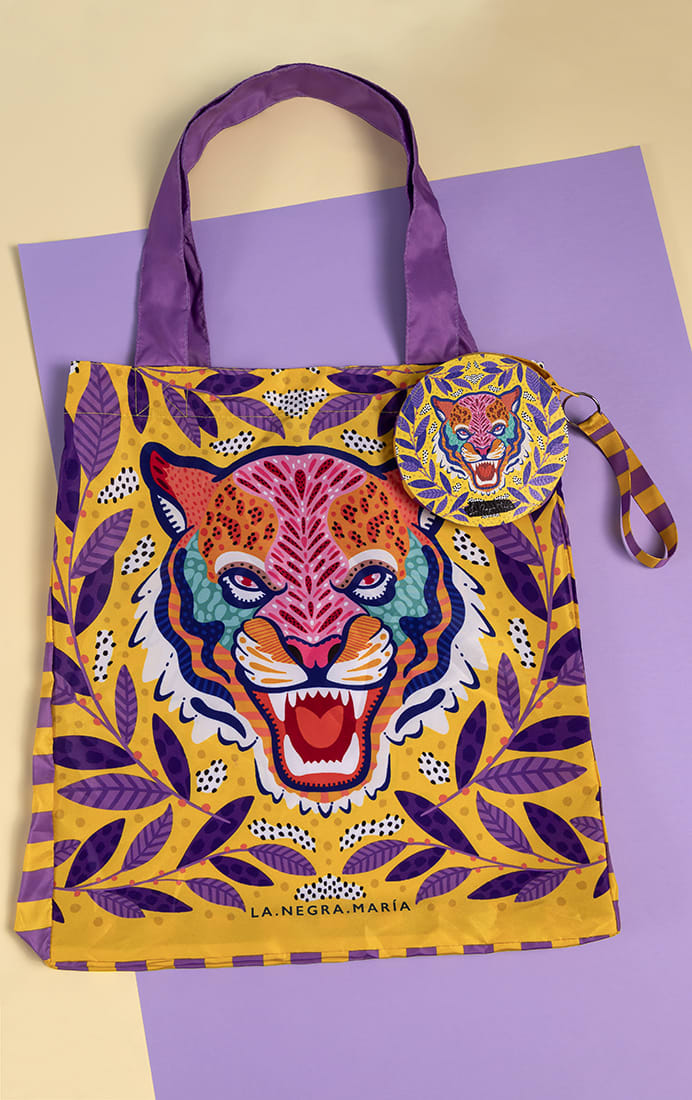 Tote Pocket Amarilla