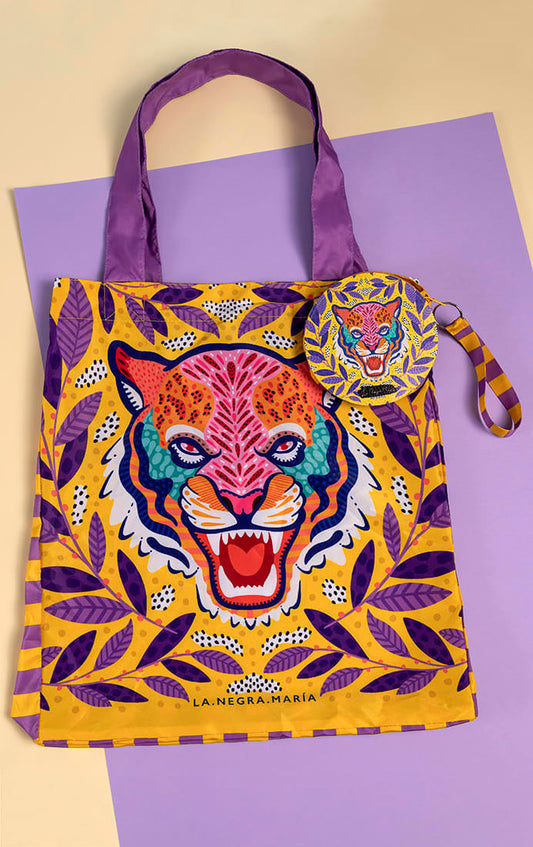 Tote Pocket Amarilla