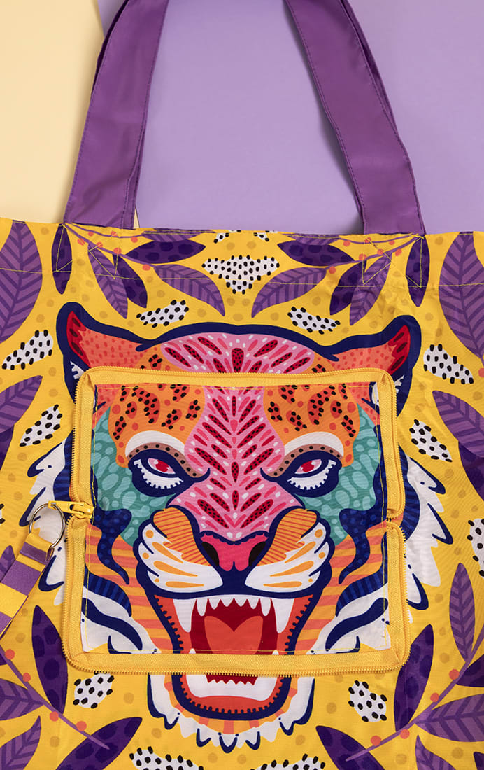 Tote Estuche Amarilla