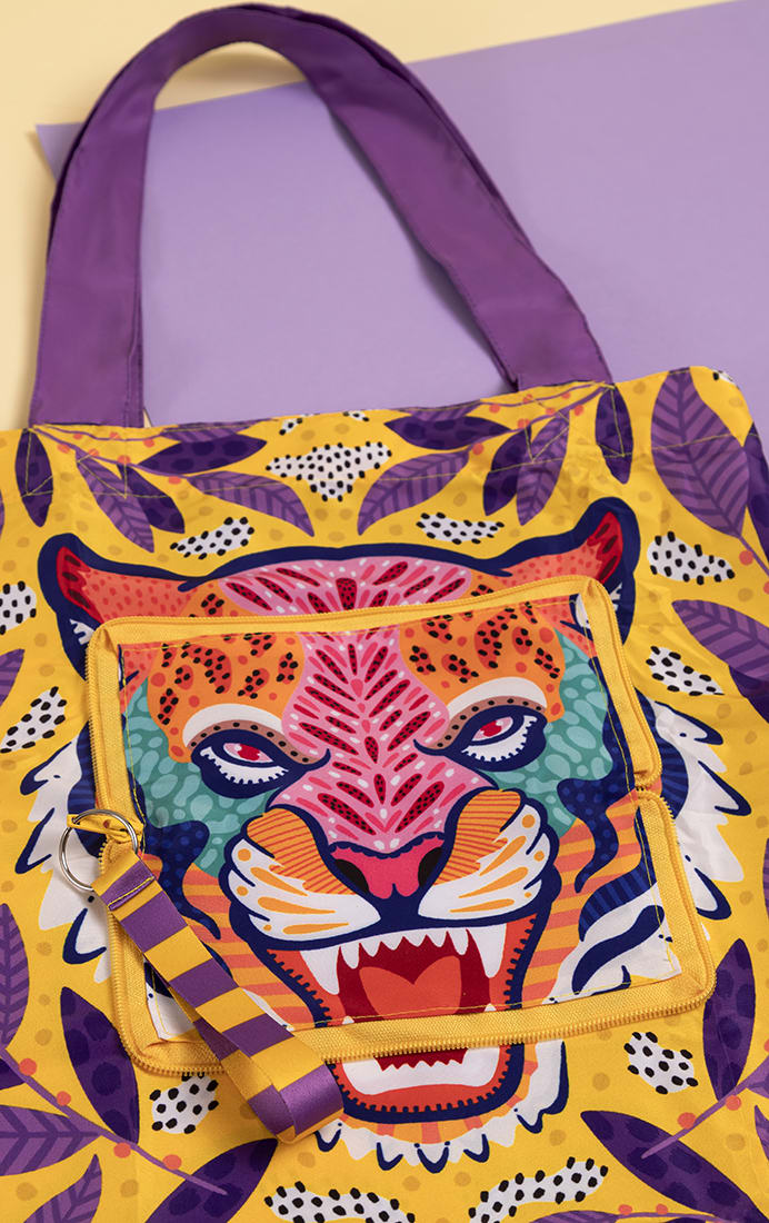 Tote Estuche Amarilla