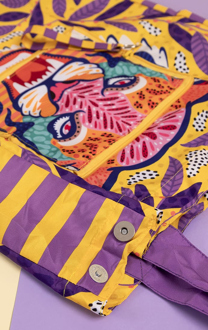 Tote Estuche Amarilla