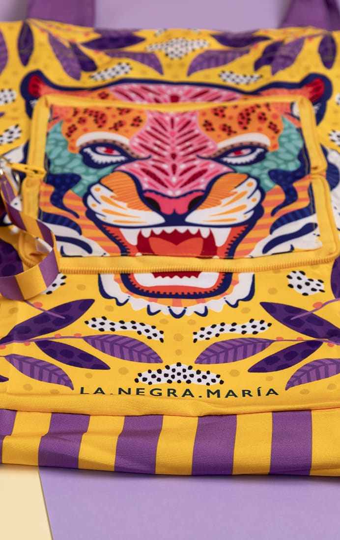 Tote Estuche Amarilla