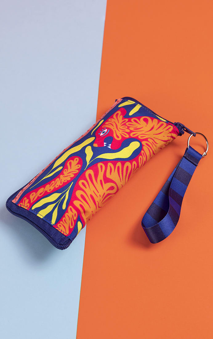 Tote Estuche Azul