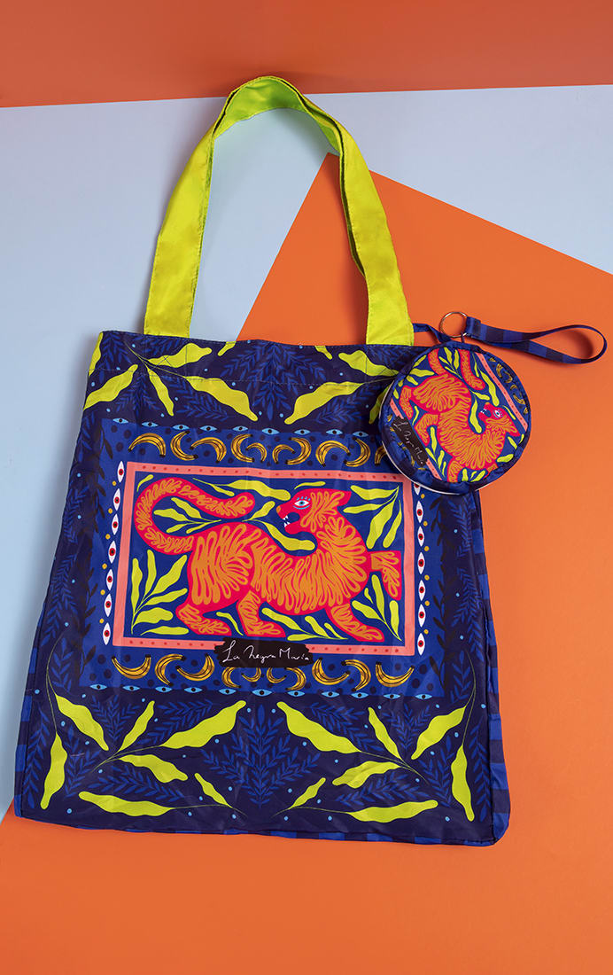 Tote Pocket Azul