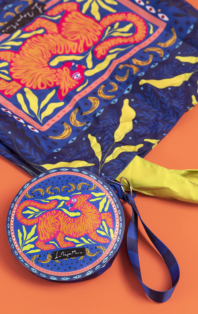 Tote Pocket Azul