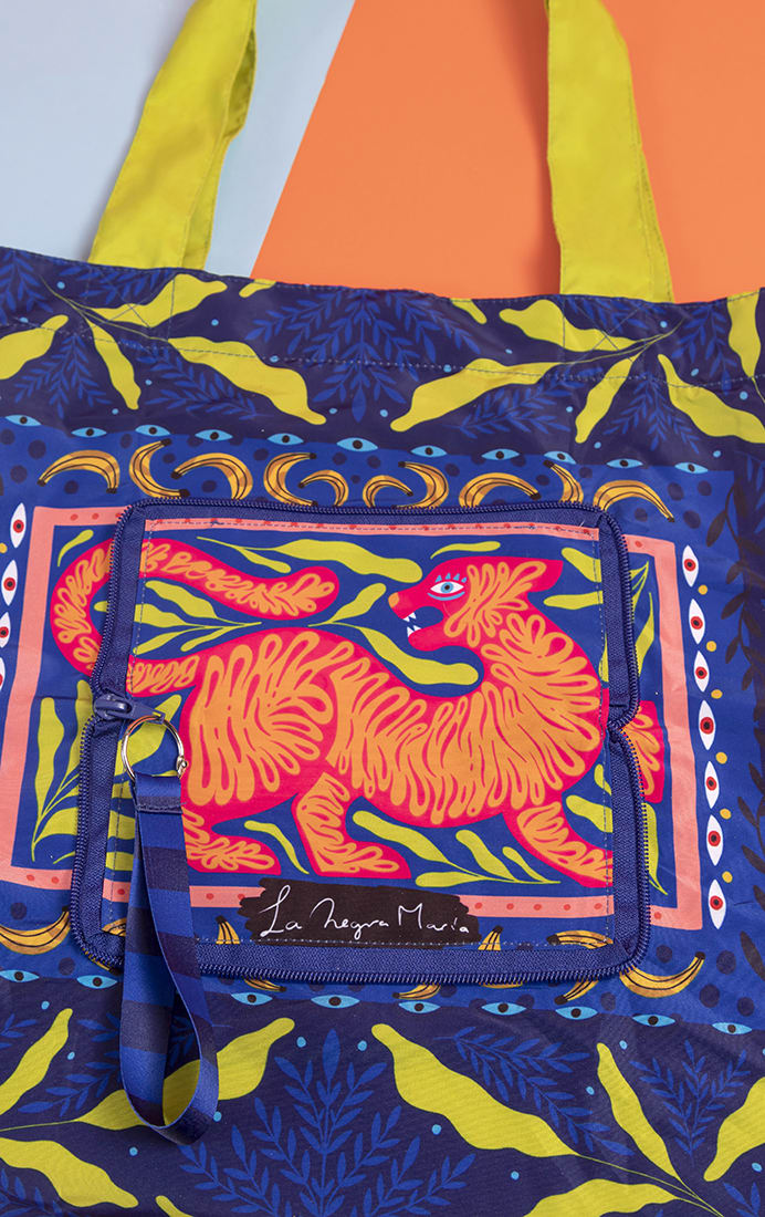 Tote Estuche Azul