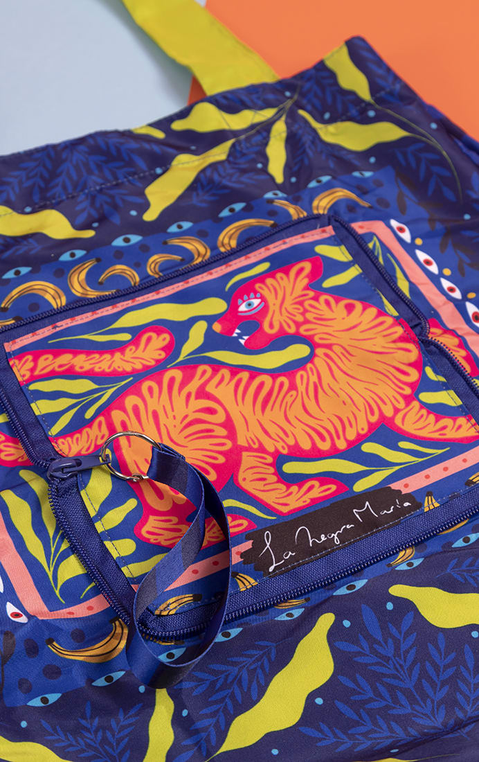 Tote Estuche Azul