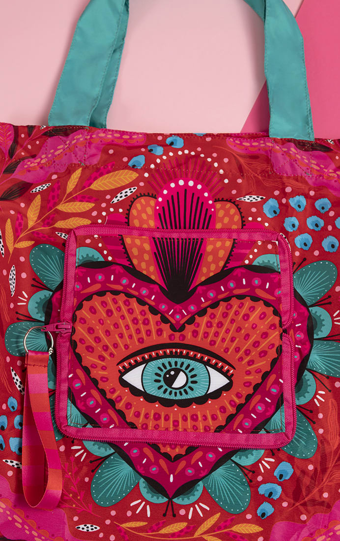 Tote Estuche Roja