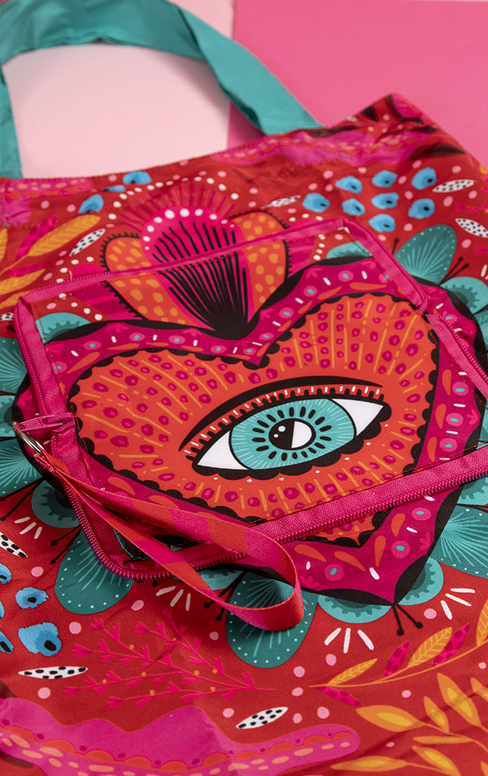 Tote Estuche Roja