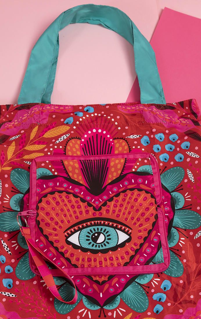 Tote Estuche Roja