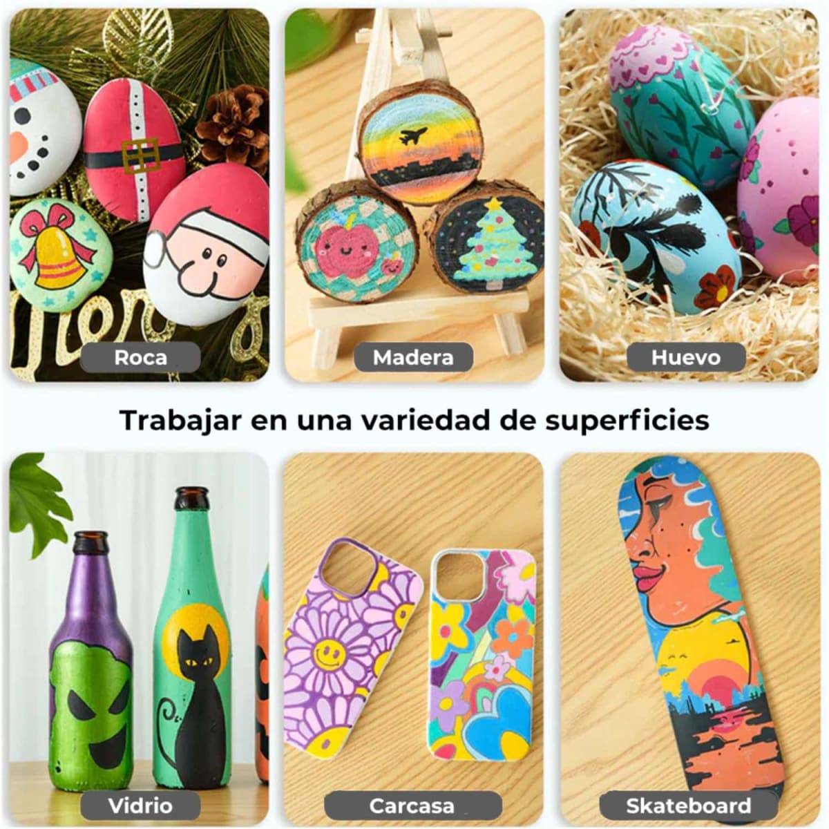 Estuche 30 Lápices Acrílicos