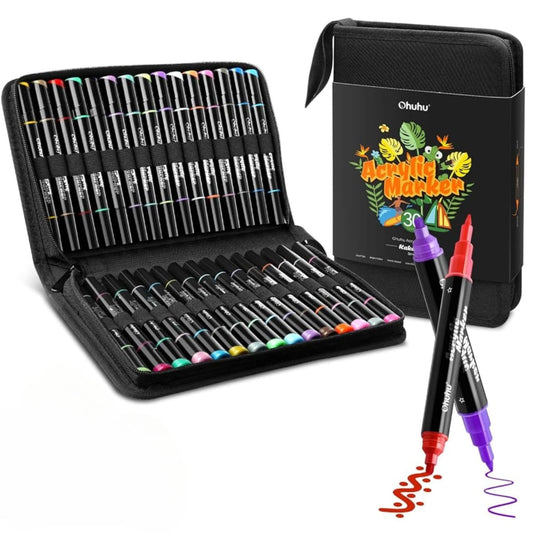 Estuche 30 Lápices Acrílicos