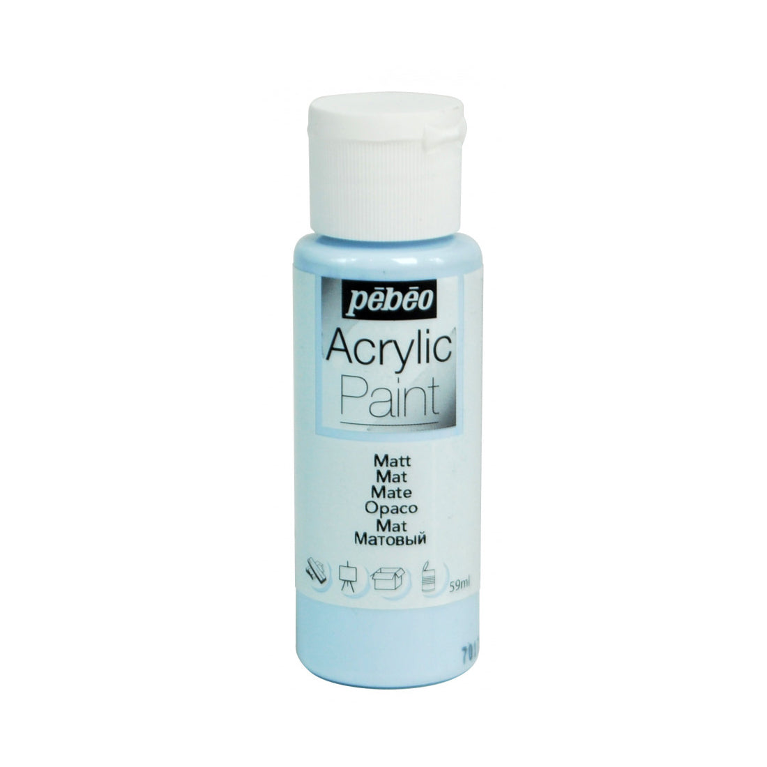 ACRYLIC PAINT AZUL CIELO MATTE