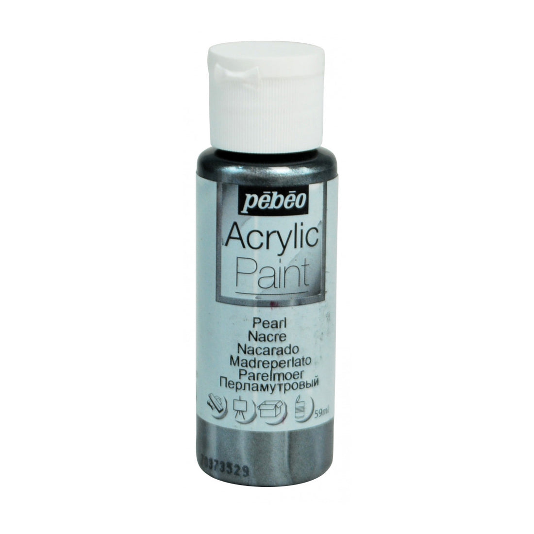 ACRYLIC PAINT GRIS PERLADO