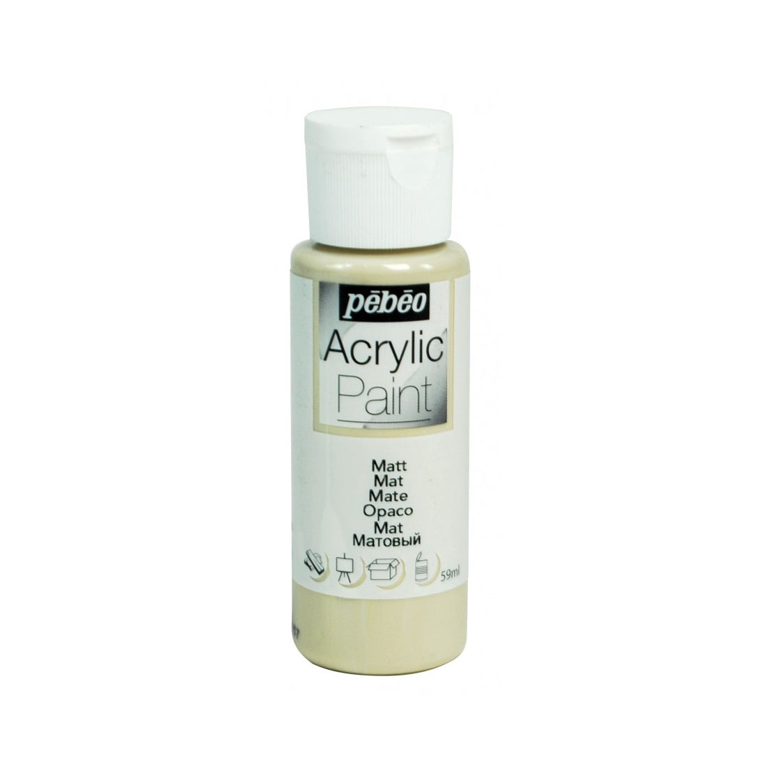 ACRYLIC PAINT TOPO CLARO MATE