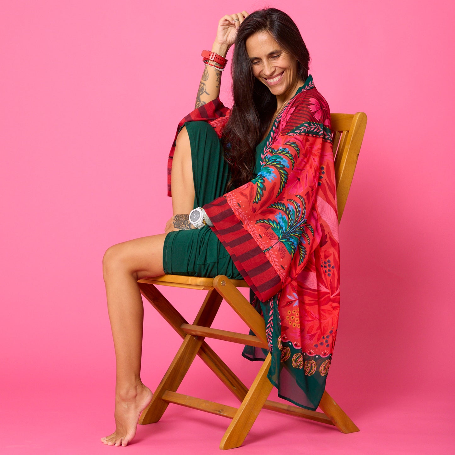 Kimono Gasa Verano Palmera