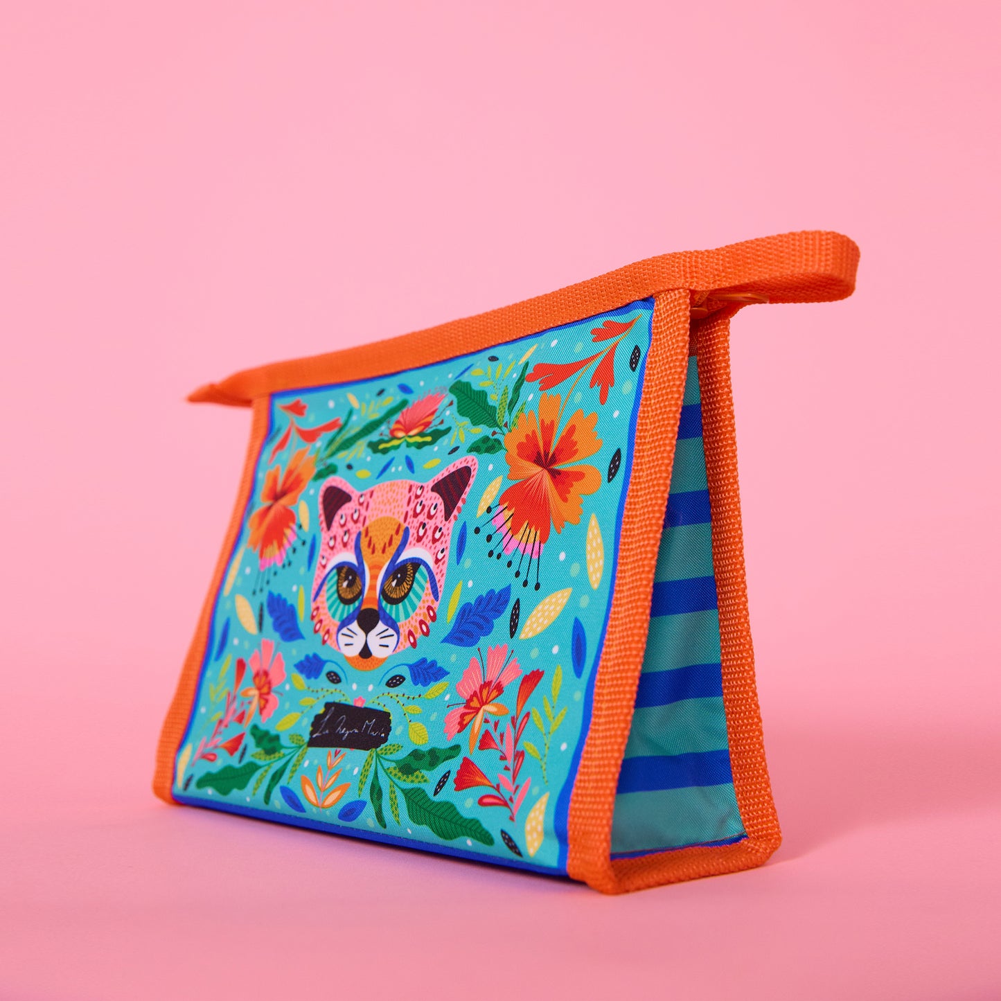 Estuche Gato Rosa