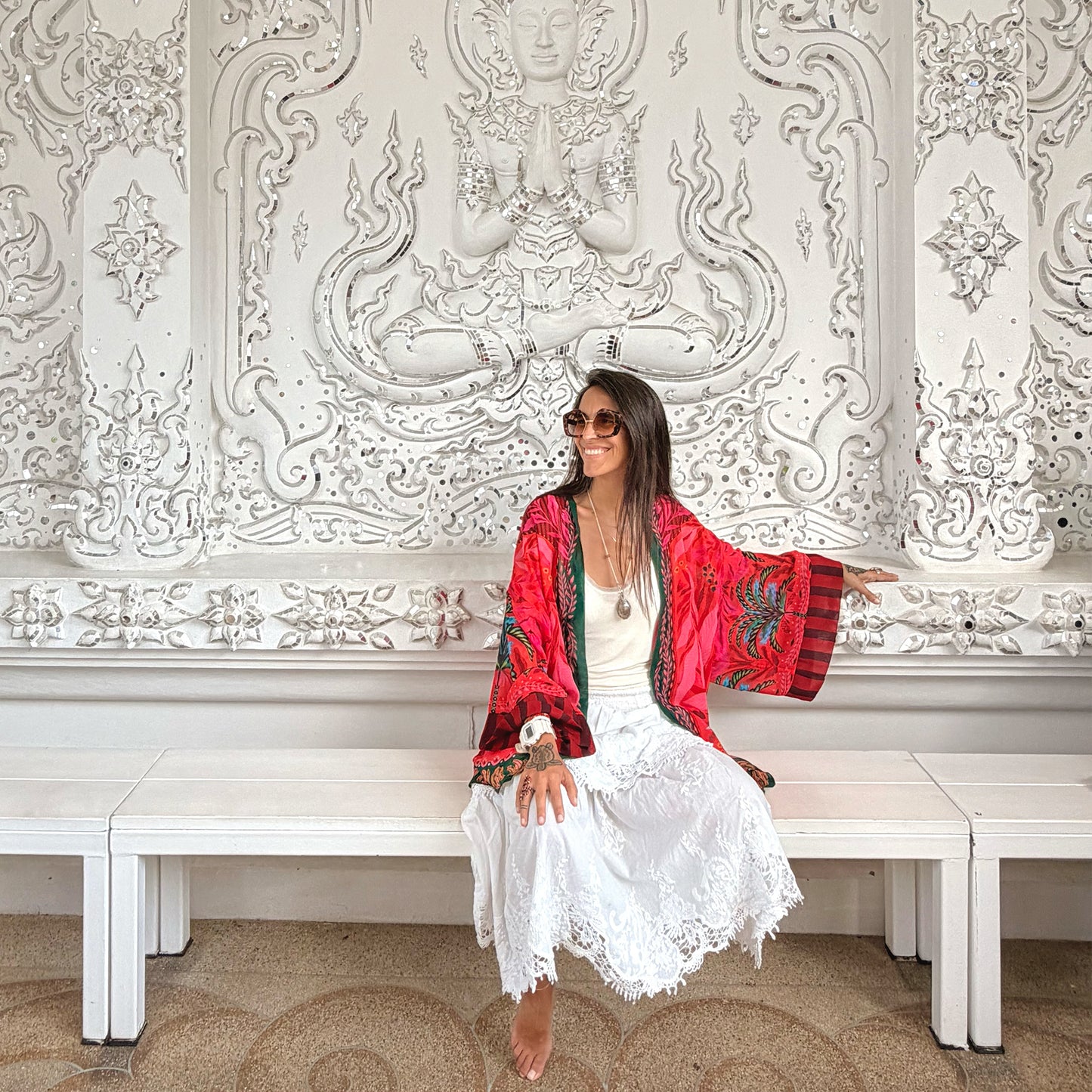 Kimono Gasa Verano Palmera