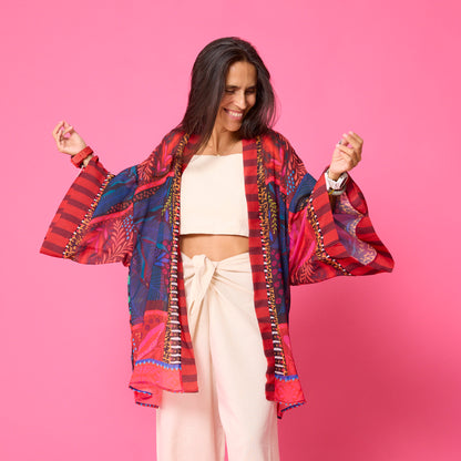 Kimono Gasa Verano Papagayo