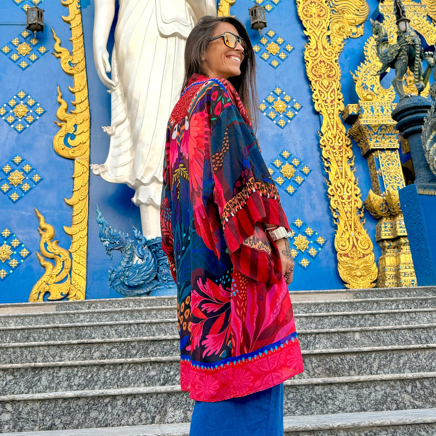 Kimono Gasa Verano Papagayo