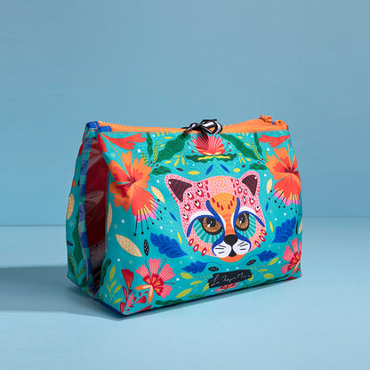 Estuche Doble Atómico Gato Pajarito